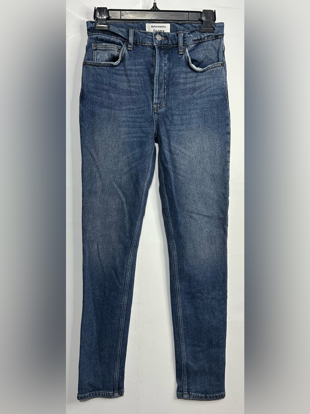Reformation Jeans Button Fly Serena High Skinny Jeans Size‎ 25